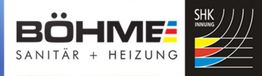 Logo BÖHME Sanitär + Heizung